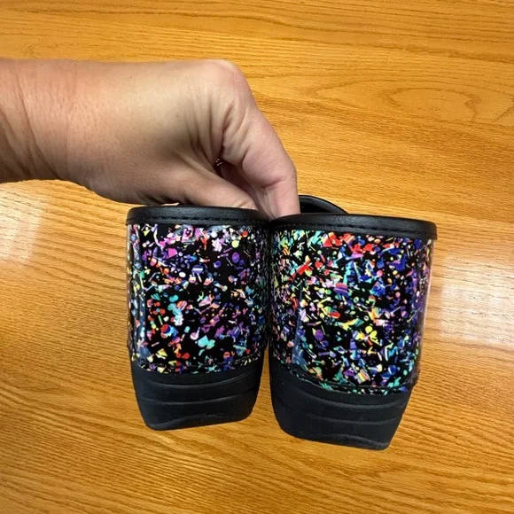 DANSKO XP 2.0 - Colorful Patent Leather Clogs - Picture 4 of 9